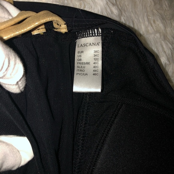 VENUS Lascana Black and Gold One-Piece Swimsuit - Picture 12 of 13